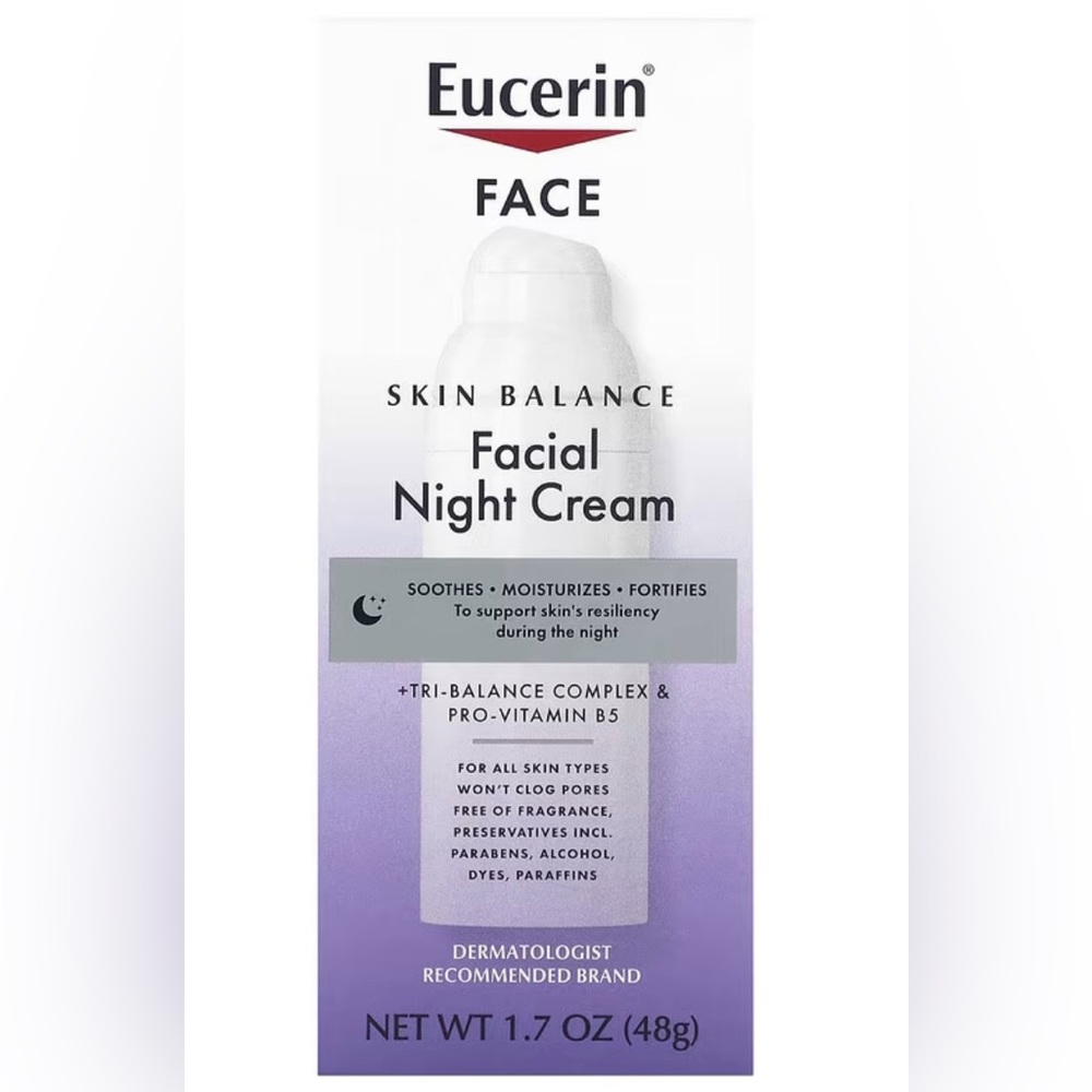 Eucerin Face Skin Balance Facial Moisturizing Night Cream 1.7 oz